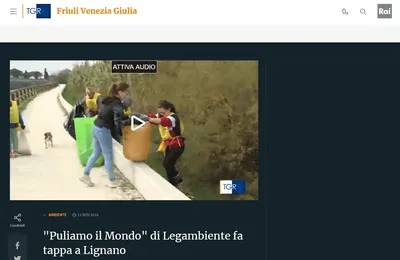 Servizio TGR "Puliamo il mondo"