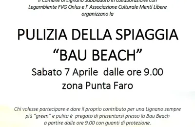 Puliamo la spiaggia con Legambiente FVG